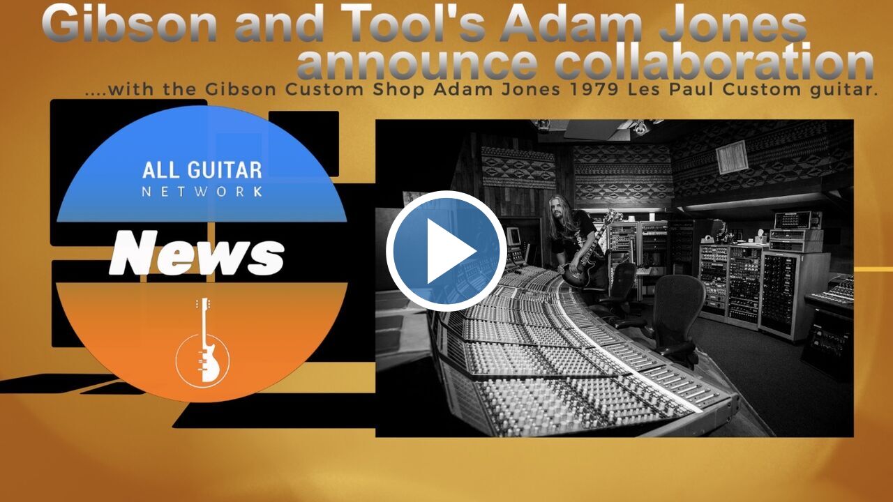 TOOL's ADAM JONES Teams Up With GIBSON For New Les Paul Standard